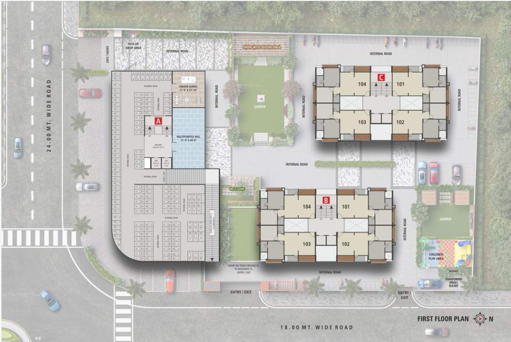  parisar B Cluster Plan