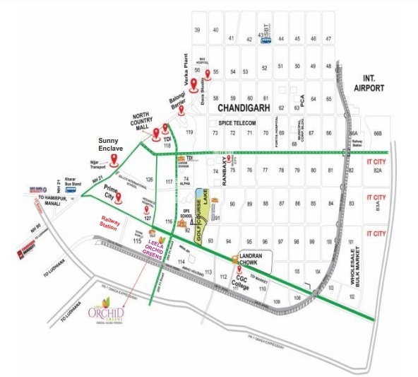 Location Plan orchid-green-phase-ii Location Plan
