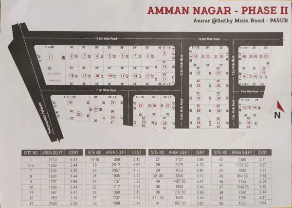 Layout Plan amman-nagar Layout Plan