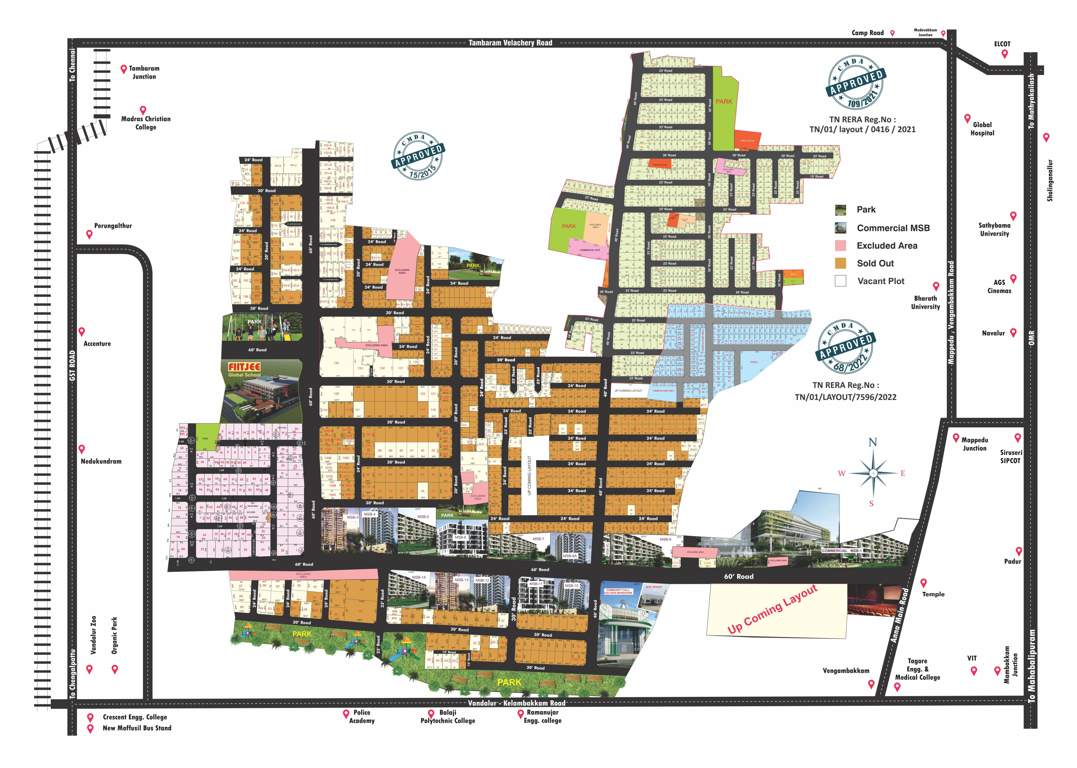  new vision township Layout Plan