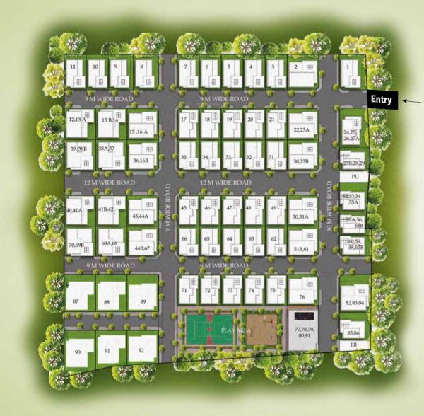  nisarga-avenue-phase-3 Master Plan