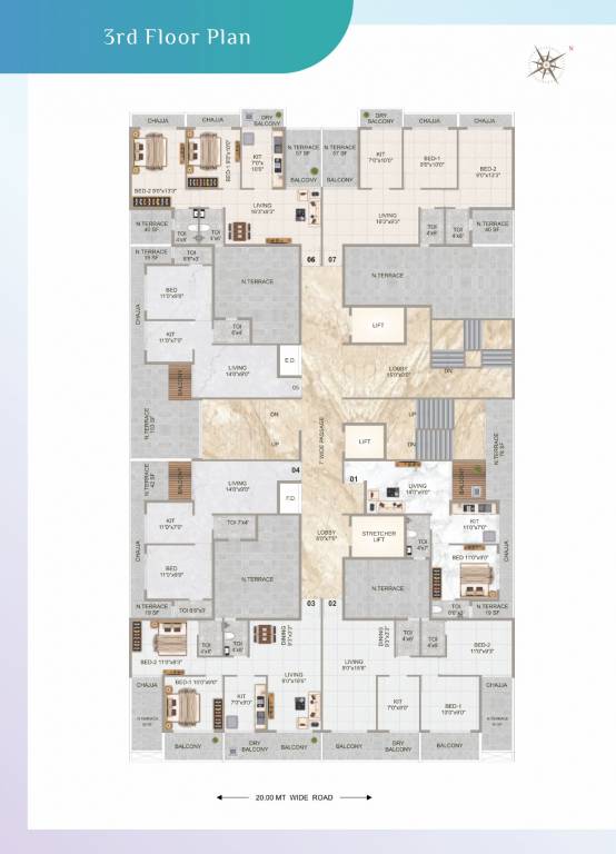  shree krishna residency Shree Krishna Residency Cluster Plan