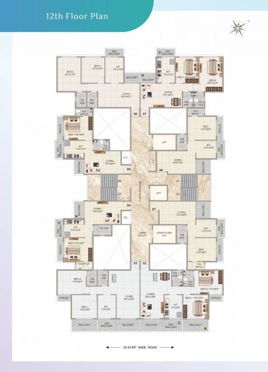  shree krishna residency Shree Krishna Residency Cluster Plan