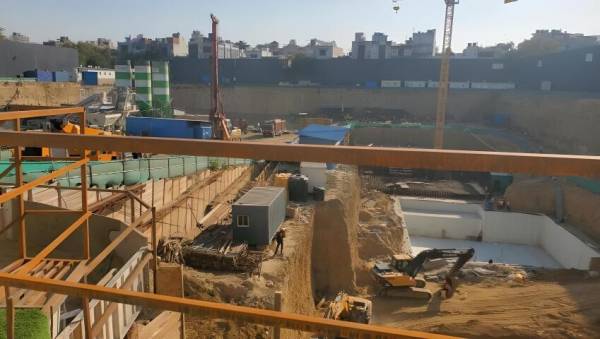 Dummy Tower Construction Status March-25 kailasaa Dummy Tower Construction Status March-25