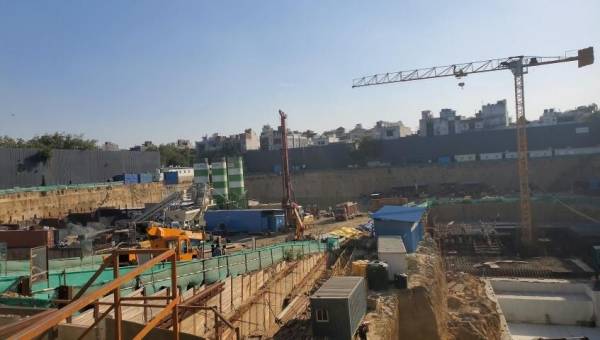 Dummy Tower Construction Status March-25 kailasaa Dummy Tower Construction Status March-25