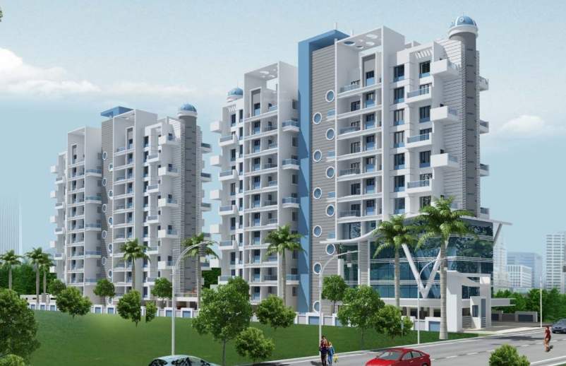  vimal twin tower a wing Elevation