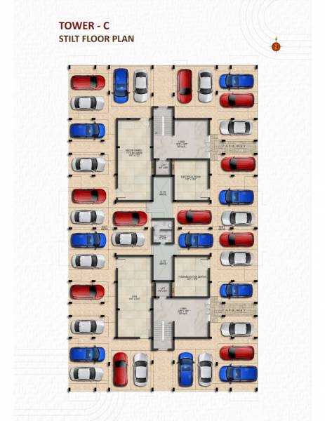  kalpavriksha Tower C Cluster Plan