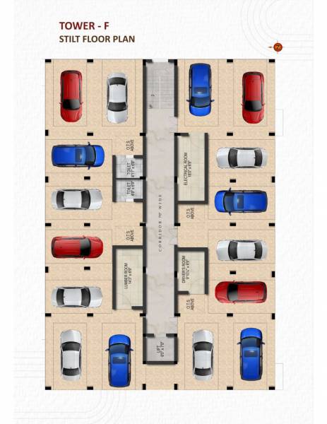  kalpavriksha Tower F Cluster Plan