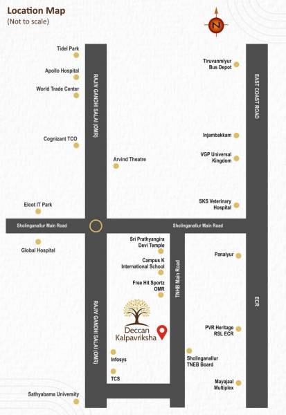  kalpavriksha Location Plan
