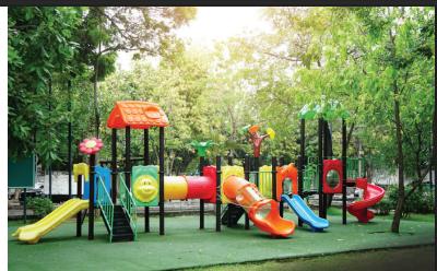  the-green-sapphirre Children's play area