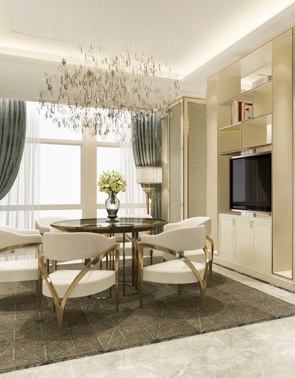  the green sapphirre Dining Area