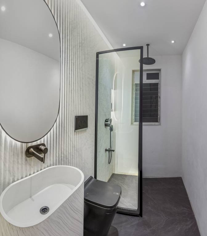 west county phase 5 dosti olive wing b Bathroom