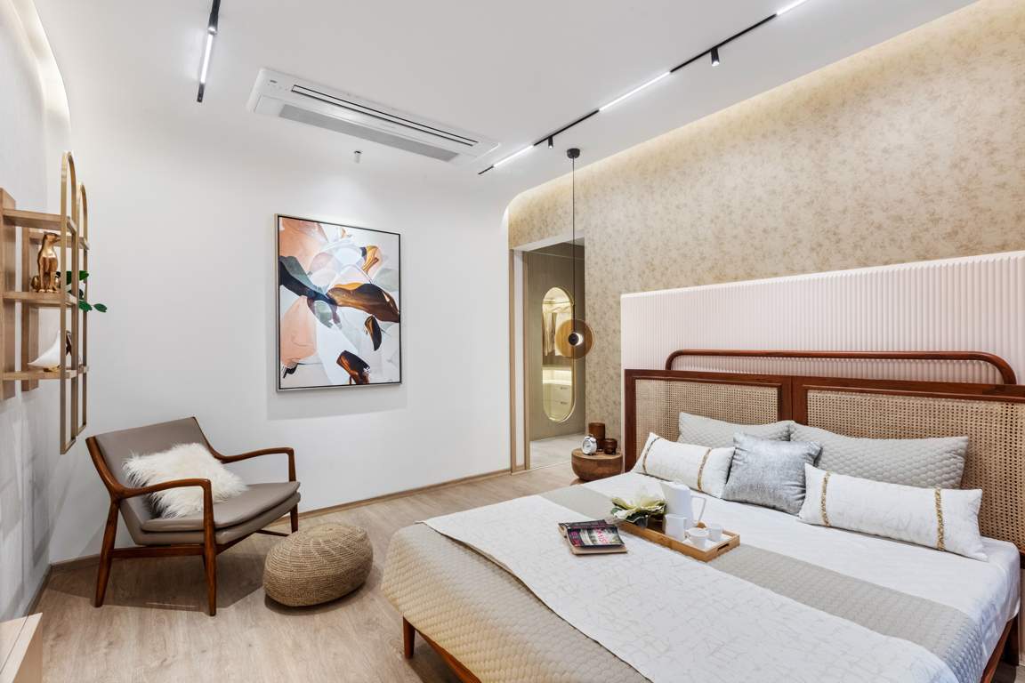 west county phase 5 dosti olive wing b Bedroom