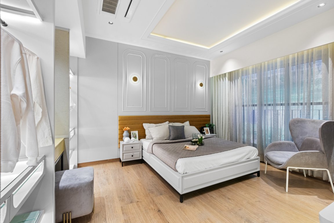 west county phase 5 dosti olive wing b Bedroom