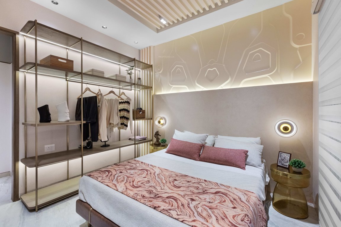 west county phase 5 dosti olive wing b Bedroom