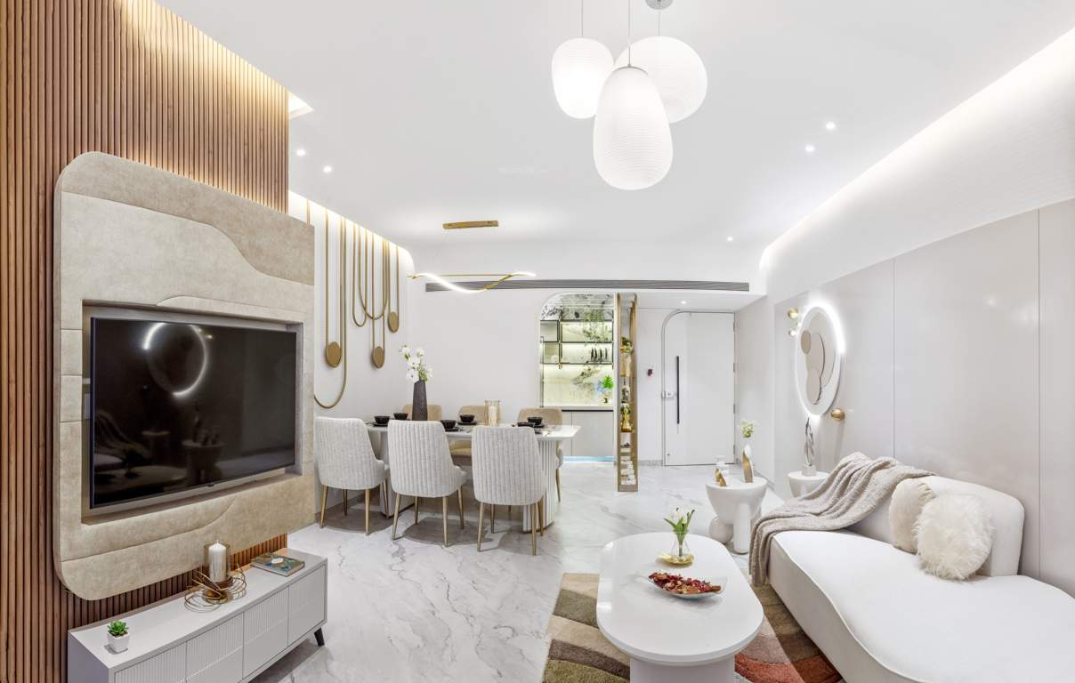 west county phase 5 dosti olive wing b Living Area