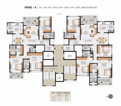  seven Wing A Cluster Plan