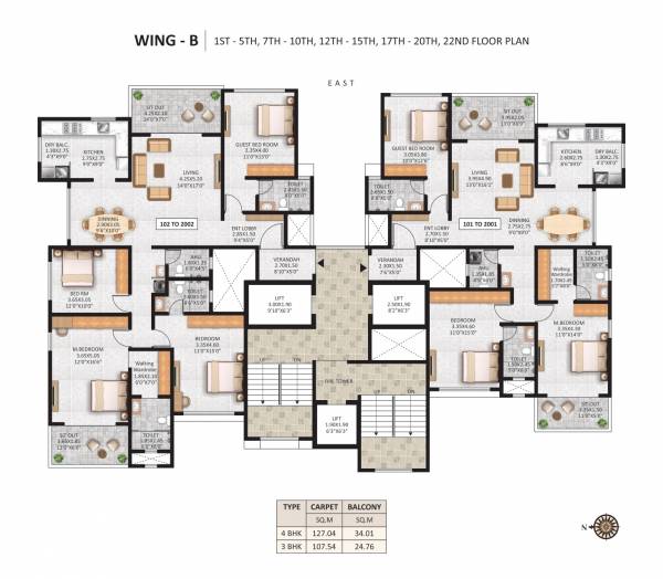  seven Wing A Cluster Plan