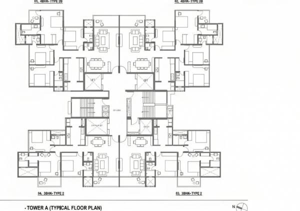  24k-manor-tower-b Tower B Cluster Plan