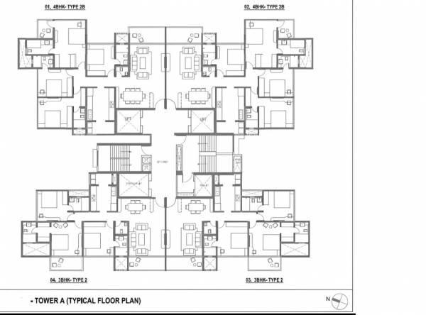  24k-manor-tower-b Tower B Cluster Plan