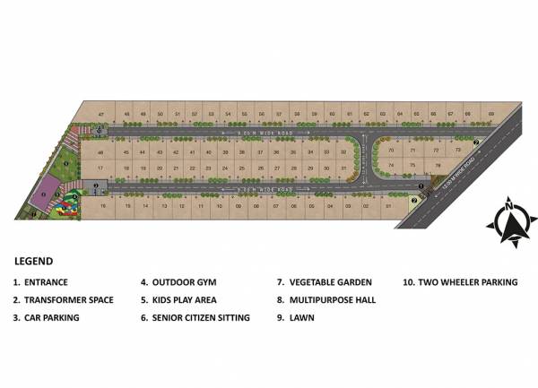  avasa-woodland Layout Plan