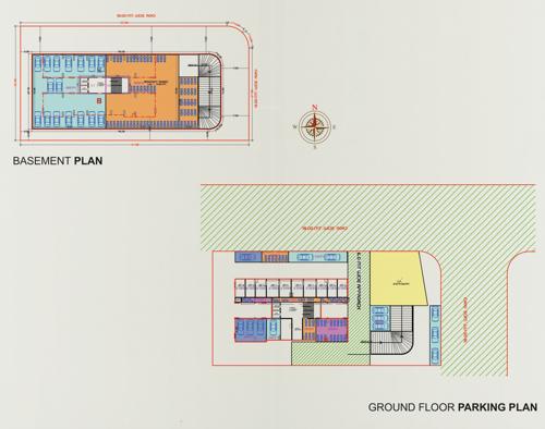  shivalik-candle Shivalik Candle Cluster Plan for Basement And ground Floor