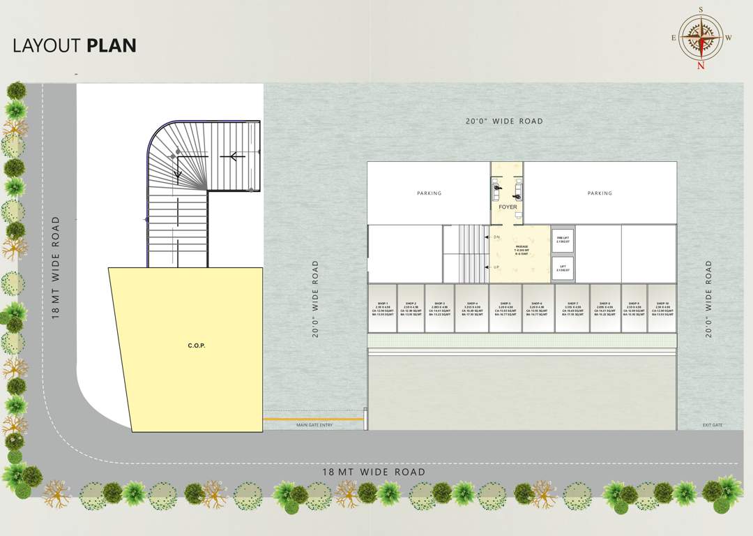  shivalik candle Layout Plan