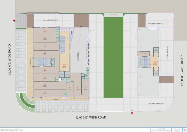  atlantis-north A + B Cluster Plan For Ground Floor