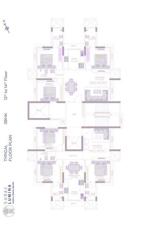  suraj lumina Suraj Lumina 1 Cluster Plan