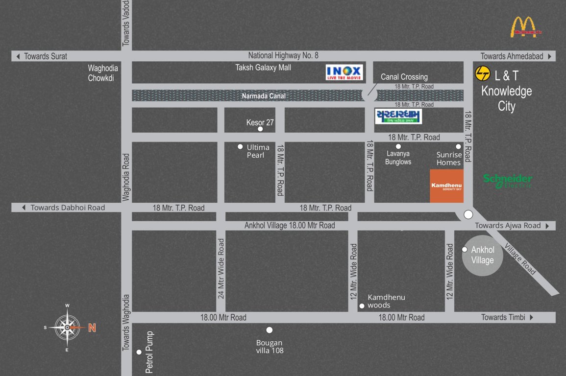  serenity sky Location Plan