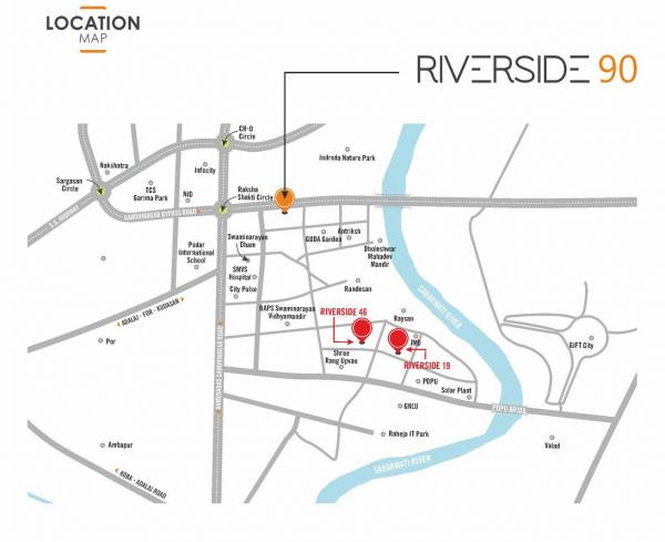  riverside-90 Location Plan
