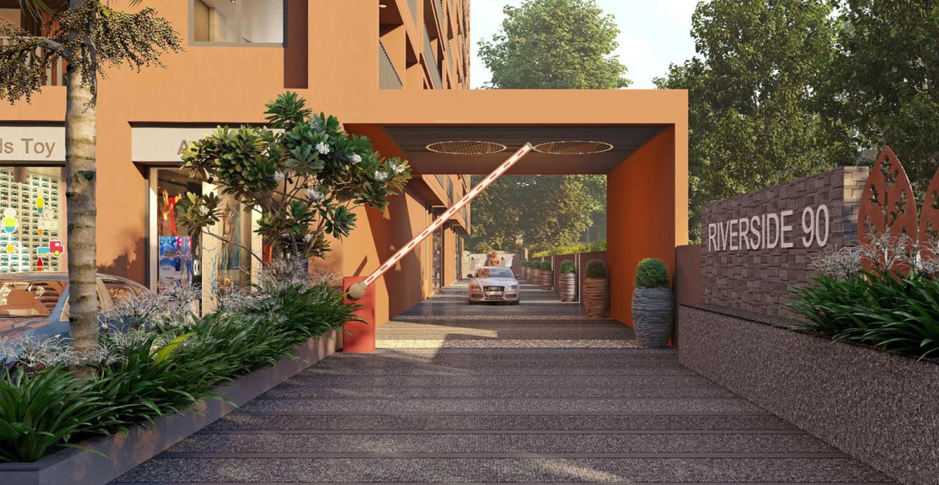  riverside 90 Entrance Lobby