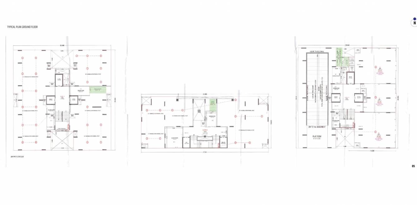  the gate 2 A + C Cluster Plan For Ground Floor