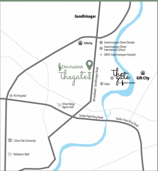  the-gate-2 Location Plan