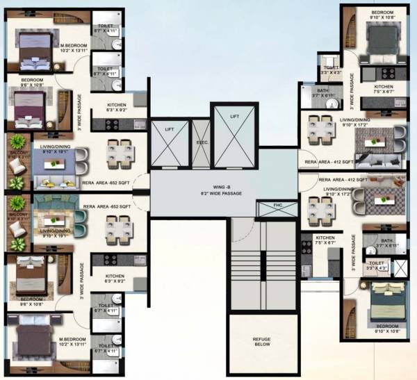  je-and-vee-shree-satyam Cluster Plan