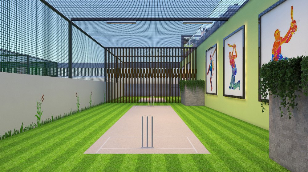  solitaire Cricket Pitch