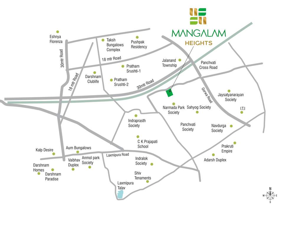  heights Location Plan
