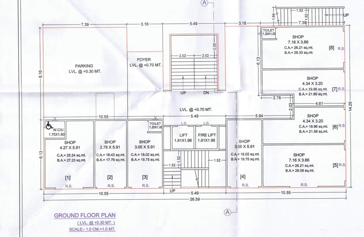  srushti A Cluster Plan For Ground Floor