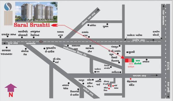  srushti Location Plan