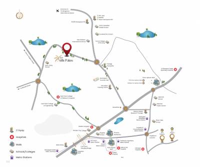  nidhi-palms Location Plan