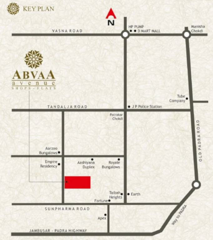  abvaa avenue Location Plan