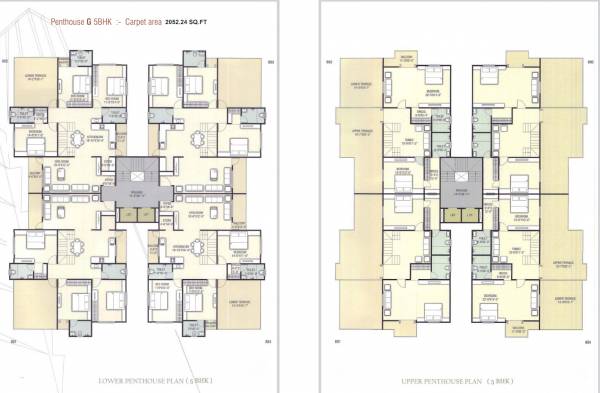  shikhar-phase-2 Tower G Cluster Plan for 8th Floor