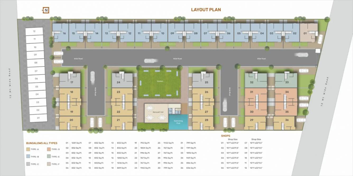 spring woods Layout Plan