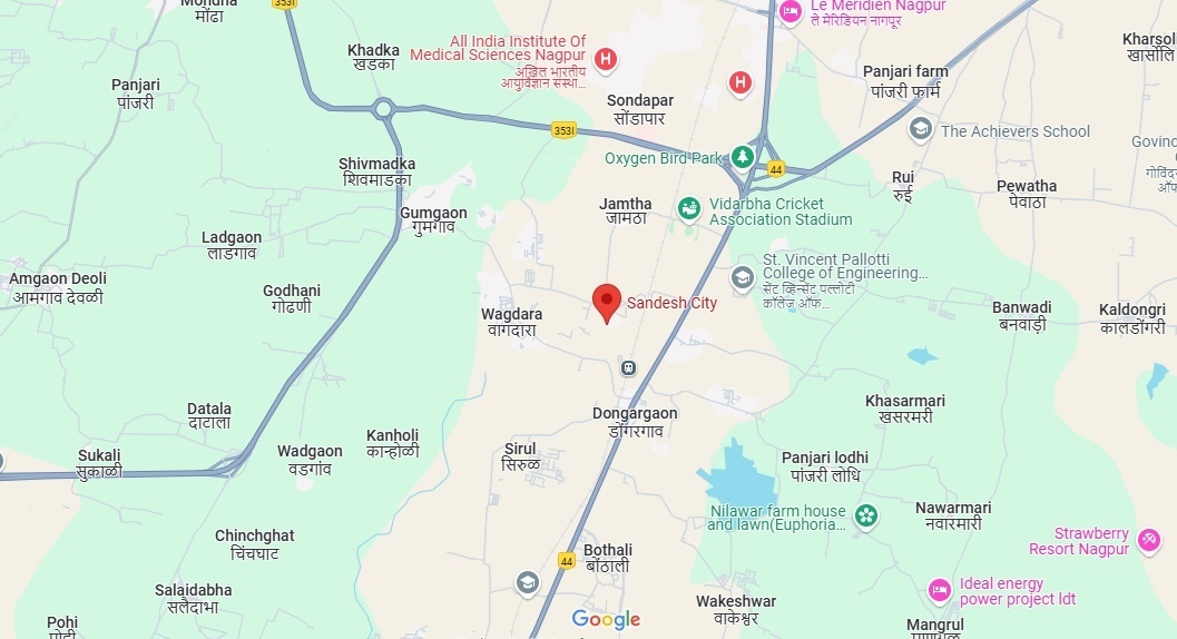  soham and sandesh city Location Plan