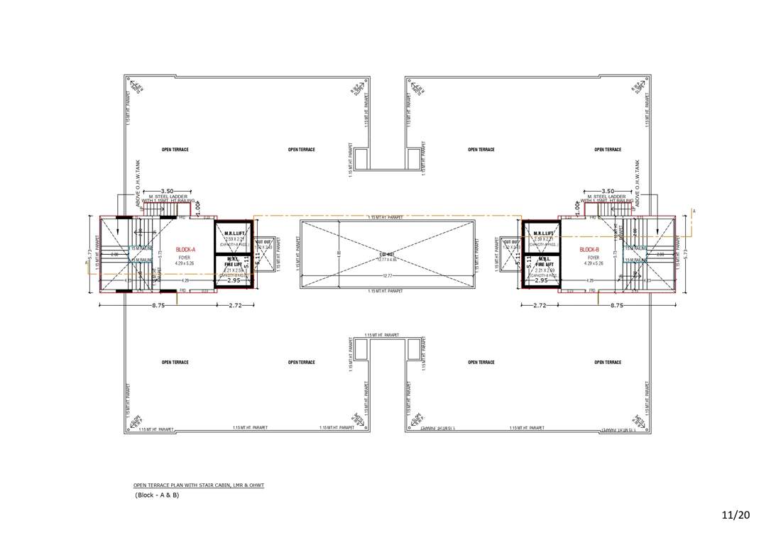 anantara alora Block A And Block B Terrace Cluster Plan