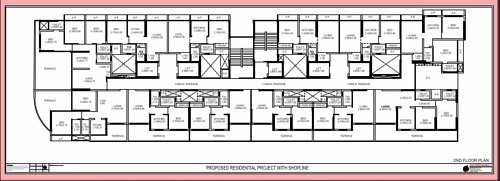  comfort-heritage Phase 1 Sector 2a Building No 2 Wing I Cluster Plan