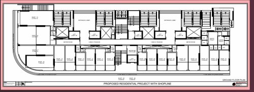  comfort-heritage Phase 1 Sector 2a Building No 2 Wing I Cluster Plan