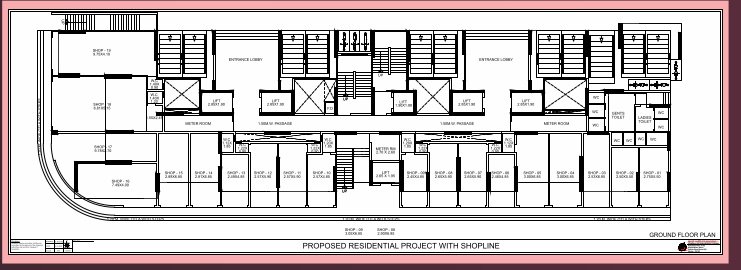  comfort heritage Phase 1 Sector 2a Building No 2 Wing I Cluster Plan
