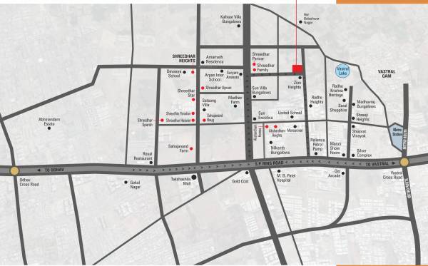  shreedhar-dream Location Plan