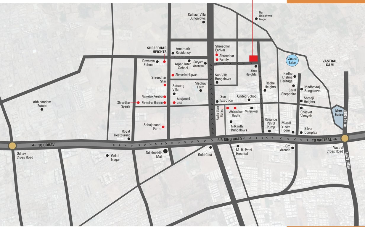  shreedhar dream Location Plan